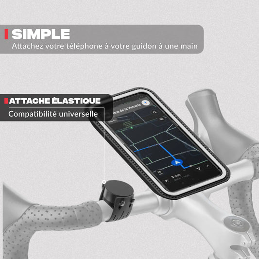 Supporto telefono bici