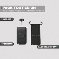 Supporto telefono attacco manubrio bici