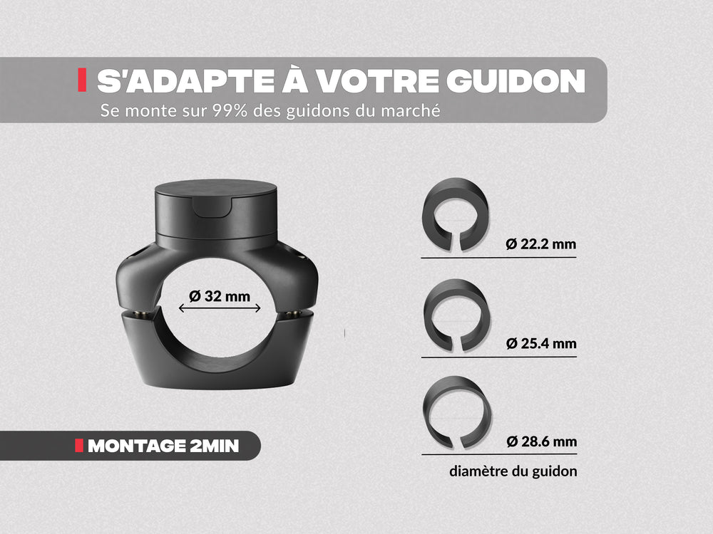 Supporto telefono bici PRO