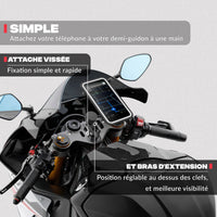 Supporto telefono per semi-manubrio MINI BOOST