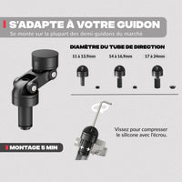 Supporto telefono per semi-manubrio MINI BOOST