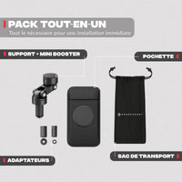 Supporto telefono per semi-manubrio MINI BOOST
