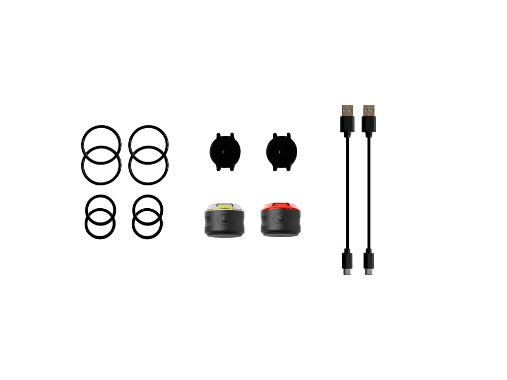 Mini luces magnetica anteriore e posteriore