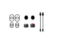 Mini luces magnetica anteriore e posteriore