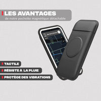 Supporto telefono per specchietto retrovisore di scooter e moto