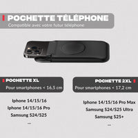 Supporto telefono per specchietto retrovisore di scooter e moto