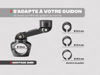 Supporto telefono moto PRO BOOST