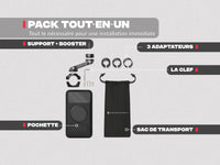 Supporto telefono moto PRO BOOST