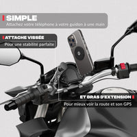 Supporto telefono moto PRO BOOST