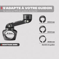Supporto telefono moto PRO BOOST