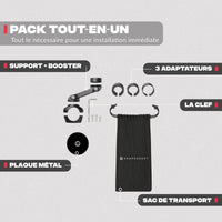 Supporto telefono moto PRO BOOST