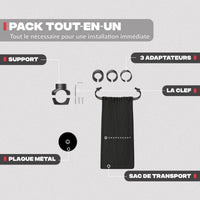 Contenuto del pack – Supporto telefono moto PRO Shapeheart