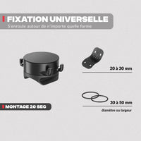 Adattabilità su diversi supporti – Supporto telefono moto Shapeheart