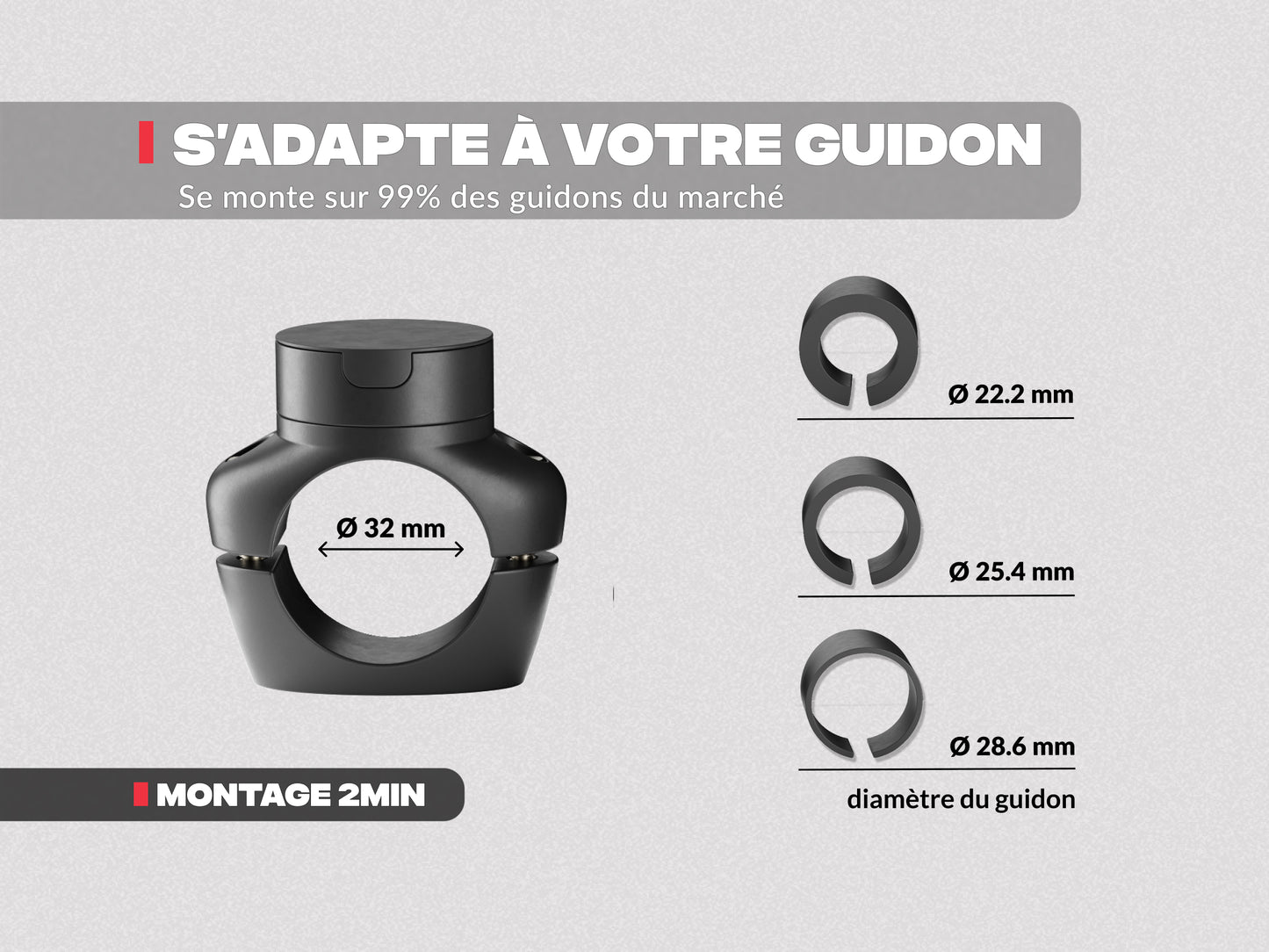 Supporto telefono moto PRO