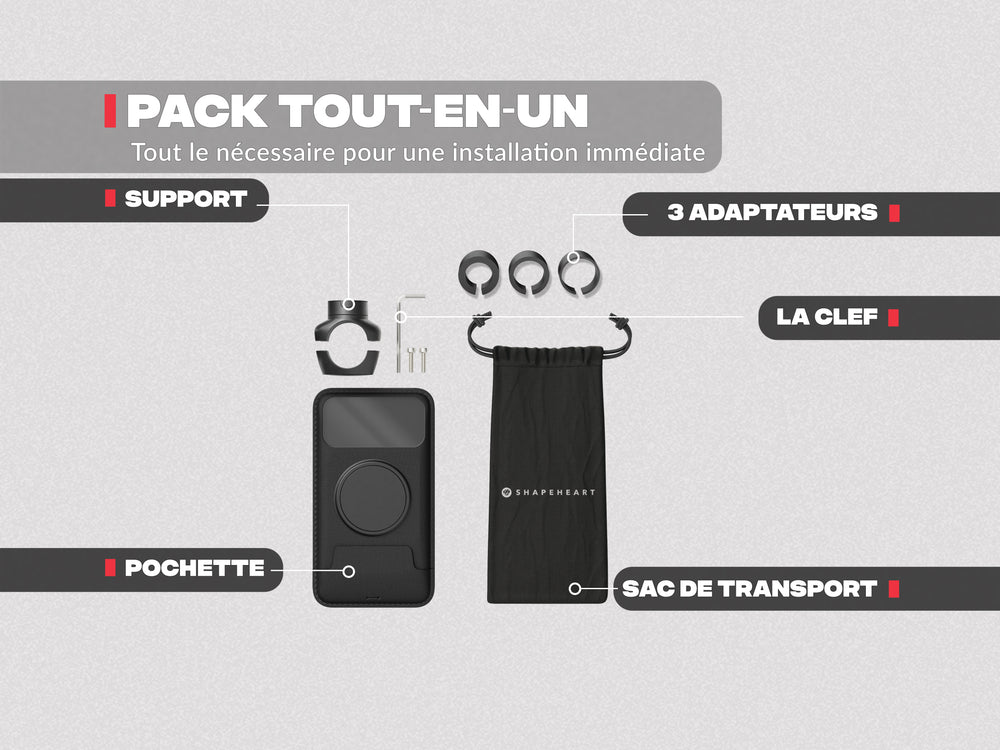 Supporto telefono moto PRO