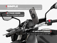 Porta cellulare moto PRO BOOST con piastra
