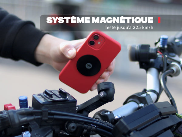 Porta cellulare moto PRO BOOST con piastra