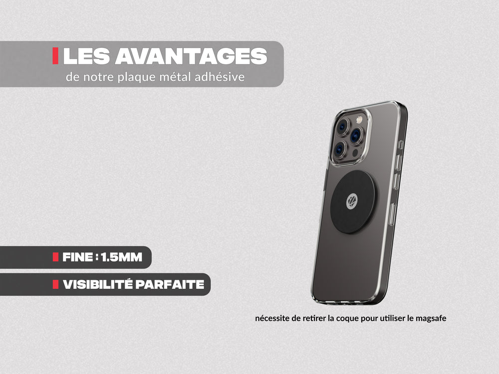 Porta cellulare moto PRO BOOST con piastra