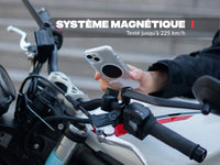 Porta cellulare moto PRO con placca in metallo