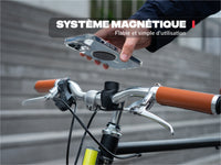 Supporto telefono bici PRO con piastra metallica