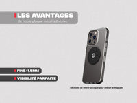 Porta cellulare moto PRO con placca in metallo